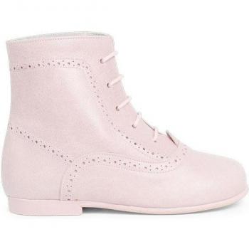 Botas de bebé niña de piel Pisamonas - Botas Pascualas para niñas en piel