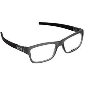 Oakley 8034 803408 Monturas de gafas, Rectangulares, 53, Satin Grey Smoke