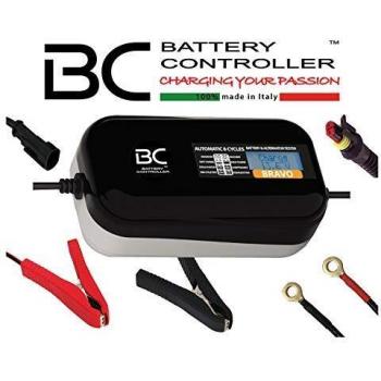 BC Battery Controller 700BCB2000 Bravo 2000 Cargador y Comprobador Automático y Digital para Baterías de Coches y Moto