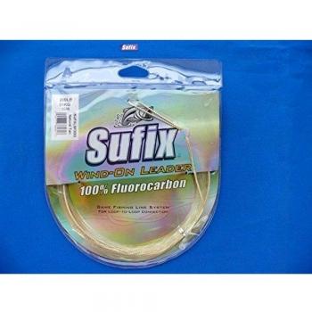 Sufix Wind de On Leader Sedal de Fluorocarbono 200 LB 10 M Big Game Líder Noruega