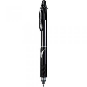 (0,5 - Bolígrafo (Negro, Rojo, De portaminas de 0,5 mm) Pure Negro Pentel vicu un Axis multifunción Pen (importado de Japón)