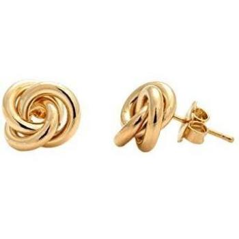 VIDAL & VIDAL Pendientes nudo dorados