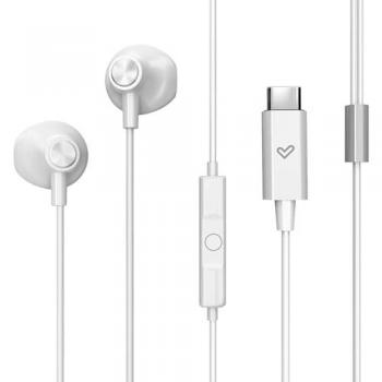 Energy Sistem EasyPods Type C Wired Earphones with Microphone - Snow White