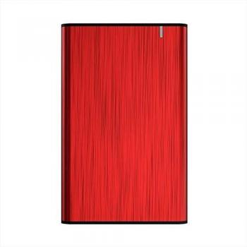 AISENS - ASE-2525RED - Caja Externa 2,5 9.5MM SATA A USB 3.0/USB3.1 GEN1, ROJA