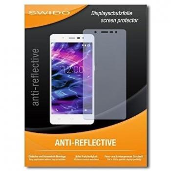 2 x SWIDO® Protector de pantalla Medion S5004 Protectores de pantalla de película AntiReflex antideslumbrante