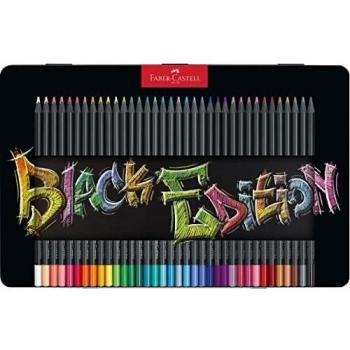 Estuche metálico de lápices Faber-Castell Black Edition 36 colores