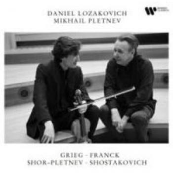 CD Grieg Franck Shostakovich Lozakovich Pletnev características: Interpretaciones de obras clásicas, incluye composiciones de Edvard Grieg, César Franck y Dmitri Shostakovich, interpretadas por Vadim Loz