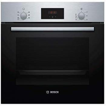 Horno Eléctrico Bosch HBF133BR0 66L EcoClean Direct, 5 Funciones, Ventilado, Acero Inoxidable