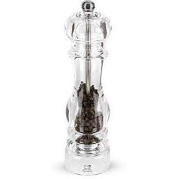 Peugeot Nancy Manual Pepper Mill, 22 cm, Acrylic, Transparent