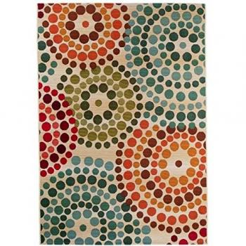 Alfombra Benuta Beige/Multicolor para Exterior e Interior 80x165 cm