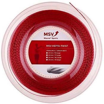 MSV Cuerdas Papel Hepta Twist, Rojo, 200 m, 0355000133300016