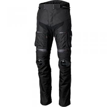 RST Pro Series Ranger Pantalones Textiles de Motocicleta Cortos Negros (Tamaño L)