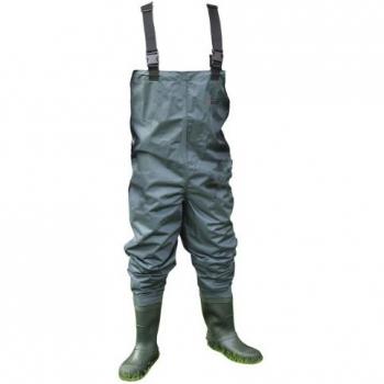 Vadeador Shakespeare Sigma Nylon Chest Verde, Gris y Tacos Shakespeare Sigma Nylon tamaño 7, Color 27