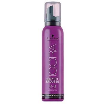 Schwarzkopf Professional Igora Expert Mousse Semi Perm, Espuma de Color 3.0-100 ml