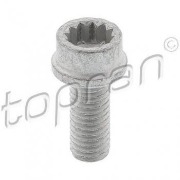 Perno de polea HANS PRIES 119 765 / Tornillo de polea TOPRAN 119 765 - Tipo: Perno/Tornillo, Características: Compatible con sistemas de polea, fabricado en acero resistente