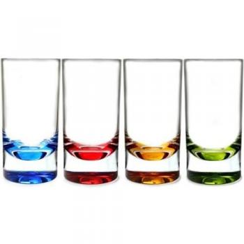 Set de 4 vasos de tubo Flamefield Slim Jim 290 ml