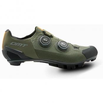 DMT - Zapatillas de ciclismo unisex MH10 DMT, color verde oscuro y negro, talla 43