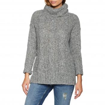 ESPRIT Collection 108eo1i009, suéter para Mujer, Gris
