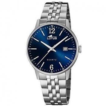 Reloj LOTUS Para Hombre 18694 Classic Steel Caja de Acero inoxidable 316l Gris plata