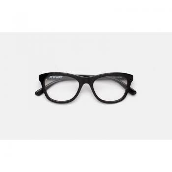 Gafas Graduadas KWAY Autres Negras para Hombre con Armazones Negros y Lentes Recetadas de 52 mm