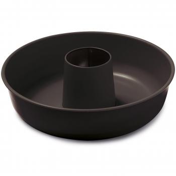 Guardini, Gardenia, Molde para rosca, 25cm. Material: Acero con Revestimiento Antiadherente, Color Negro.
