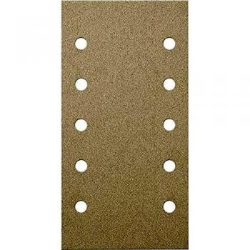 Klingspor 146966 Tiras con Soporte de Papel con Sujeción Velcro, PS 33 CK, 40 Grano, 115X230 mm, GL 15 Forma de Perforación