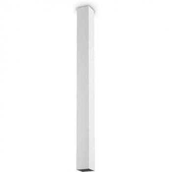 Foco Downlight Sky Metal Blanco 1 bombilla 75cm, Lámpara de techo para montaje en superficie interior, 1 luz blanca larga, tipo de base GU10