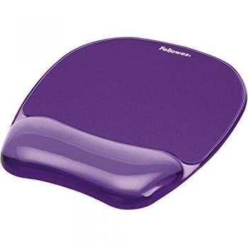 Fellowes 91441 - Alfombrilla de ratón con base antideslizante, color púrpura