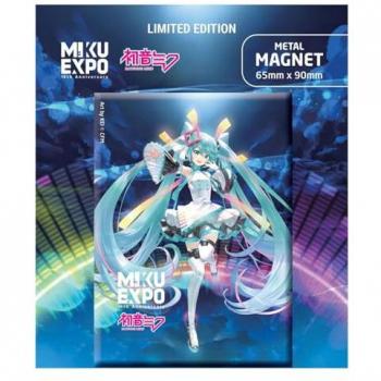 Imán para Nevera Hatsune Miku 10º Aniversario - Arte de KEI, Edición Limitada