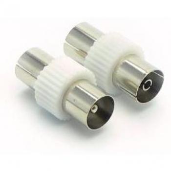 Metronic 438109 - Set de 2 conectores hembra/macho, hembra/hembra de 9 mm