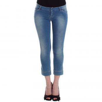 ERMANNO SCERVINO Women Beachwear Jeans Capri Cropped Pants - IT42 | S Authentic Ermanno Scervino