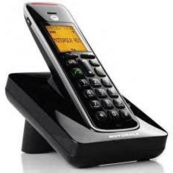 Motorola CD201 - - Teléfono Fijo Inalámbrico Negro