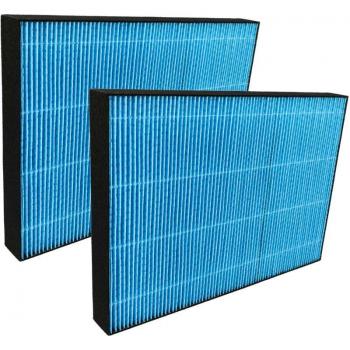 Filtro de Aire Combinado HEPA + Carbón Activo Vhbw - 2x Compatible con Purificador y Humidificador Ideal AP35 H