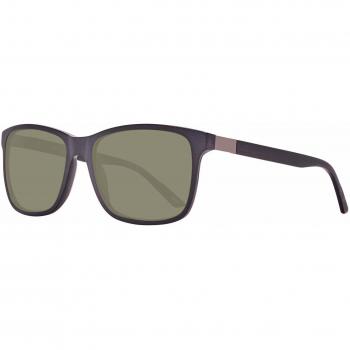 Helly Hansen HH5013-C01-56 Polarized Sunglasses for Men 56mm Trapeze Shape Black