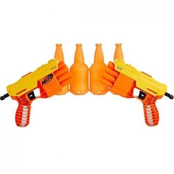 Set de Blasters Nerf Alpha Strike Fang QS-4 con Dianas Duel