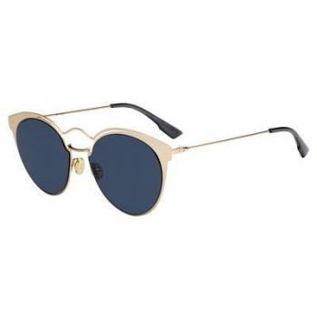 Dior Nebula Rose Gold/Blue Sunglasses for Women, Yellow, Size: 54 MM
