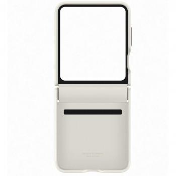 Samsung Galaxy Z Flip5 Flap Eco-Leather Case - Crema