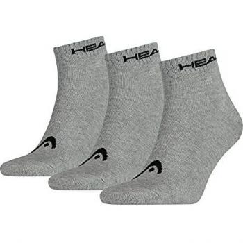 Head Quarter 3P Calcetines, gris, 35/38