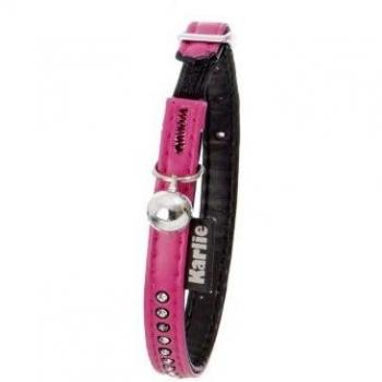 Karlie 64545 Art Leather Plus Montecarlo Collar para Gato, Rosa