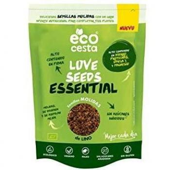 Love Seeds Essential semillas molidas de lino ecológicas y sin gluten bolsa 200 g