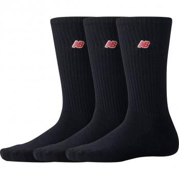 CALCETINES NEW BALANCE NEGRO PACK PATCH LOGO