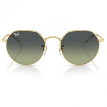 Ray-Ban RB3565 Jack 001/BH Men's Sunglasses Gold Size 55