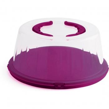 Quid Go-Box - Lunchbox para tarta, 33 x 14 cm