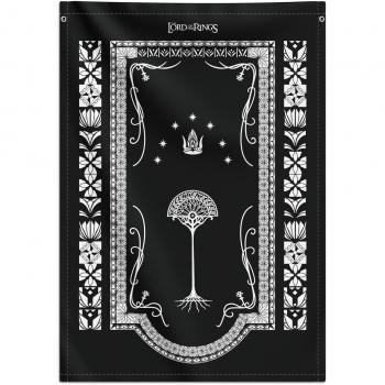 Banderola Decorativa Erik Editores El Señor de los Anillos Árbol Blanco de Góndor