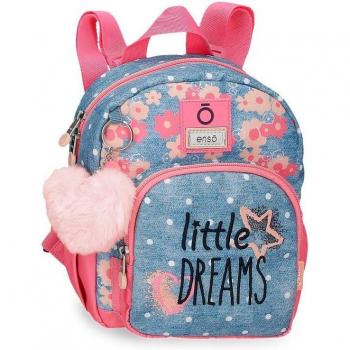 Enso Mochila de Paseo Little Dreams Rosa 19x23x8 cm Poliéster