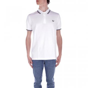 Polo de hombre Fred Perry con ribetes en cuello y puños