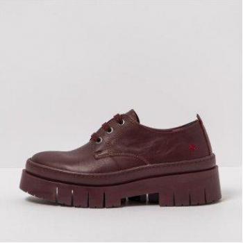 Zapatos de piel Art 1952 NAPPA BURDEOS/AMBERES para Mujer