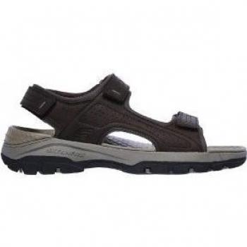Skechers Men's Tresmen Garo Brown Sandals