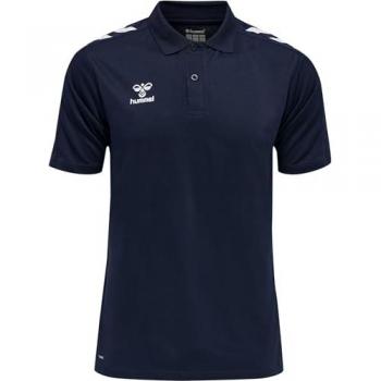 Hummel hmlCore Functional Short Sleeve Polo Shirt - Blue XL Unisex