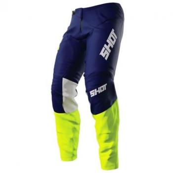 Camiseta de Motocross Shot Race Gear Reflex Azul M Unisex